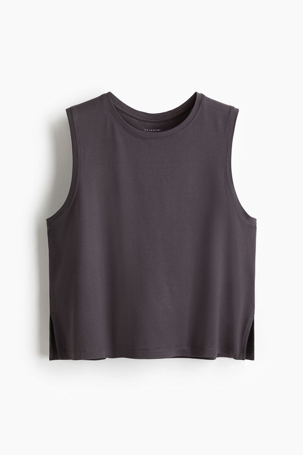 Camiseta de deporte boxy sin mangas con DryMove™