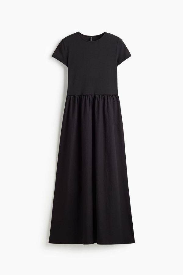 Maxivestido de manga corta