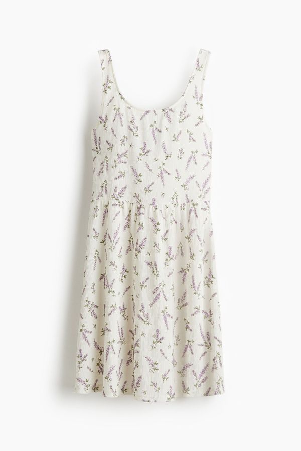 Vestido de punto con efecto arrugado