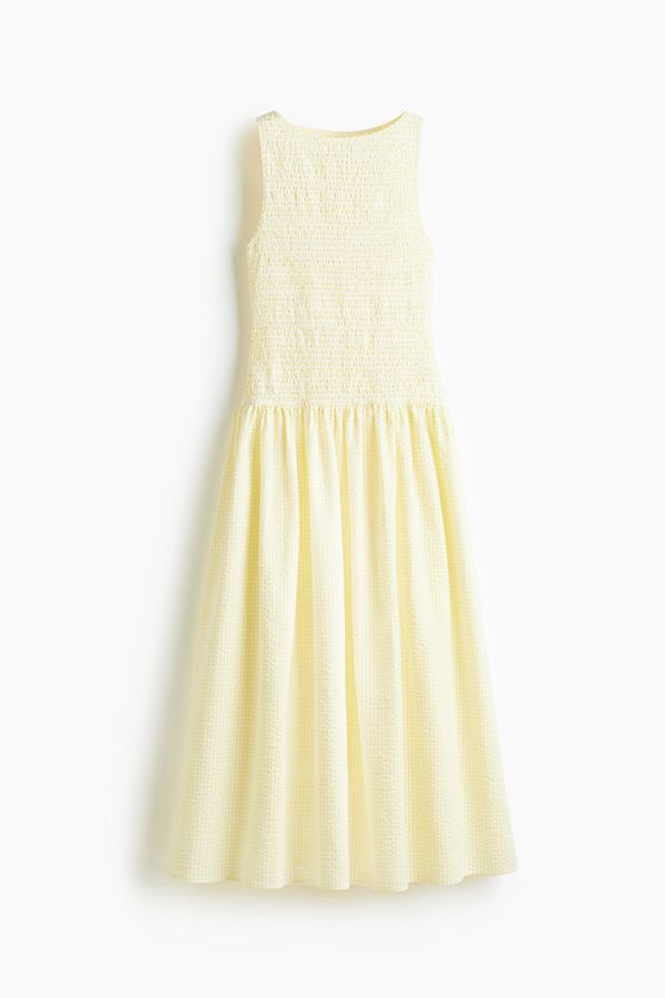 Vestido fruncido de sirsaca
