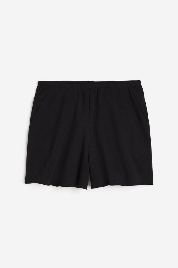Pantalón corto en sudadera