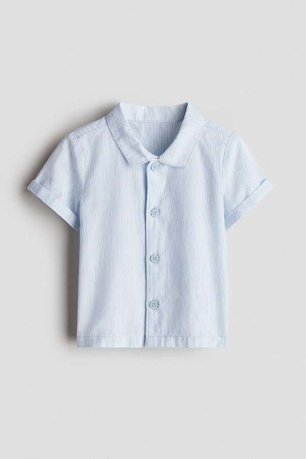 Camisa de manga corta en algodón