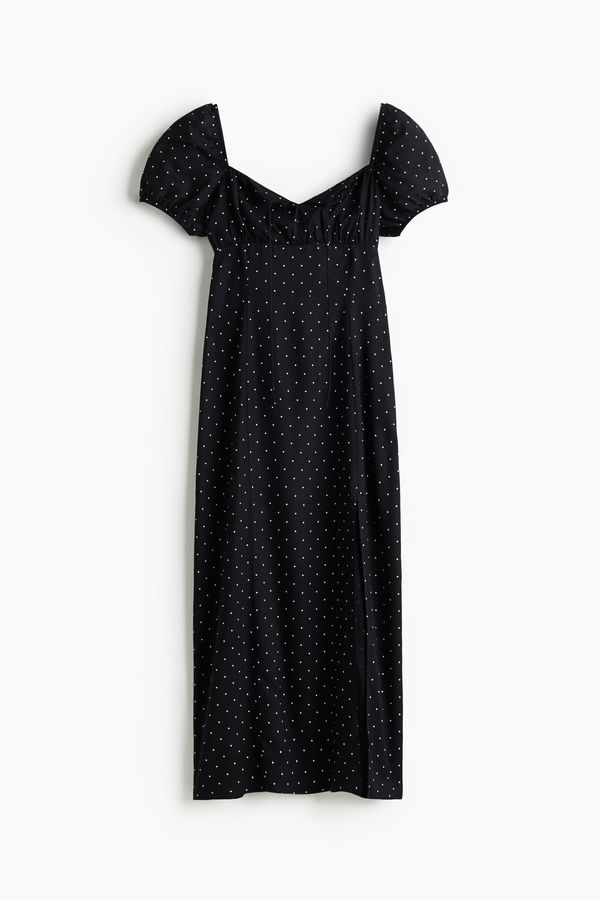Vestido con manga puffy