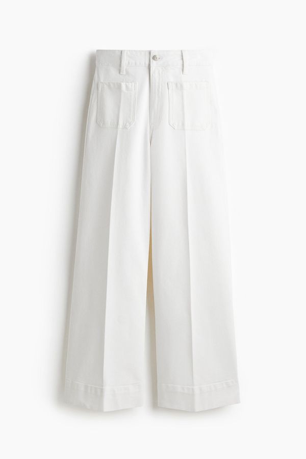 Wide High Jeans