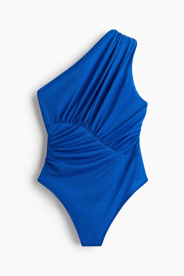 Body tanga drapeado de un hombro