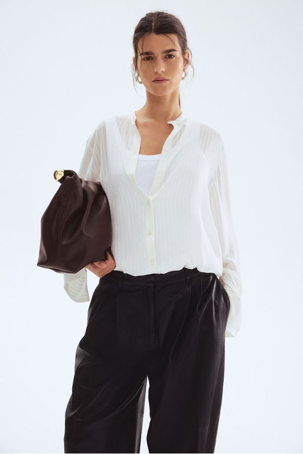 Blusa transparente
