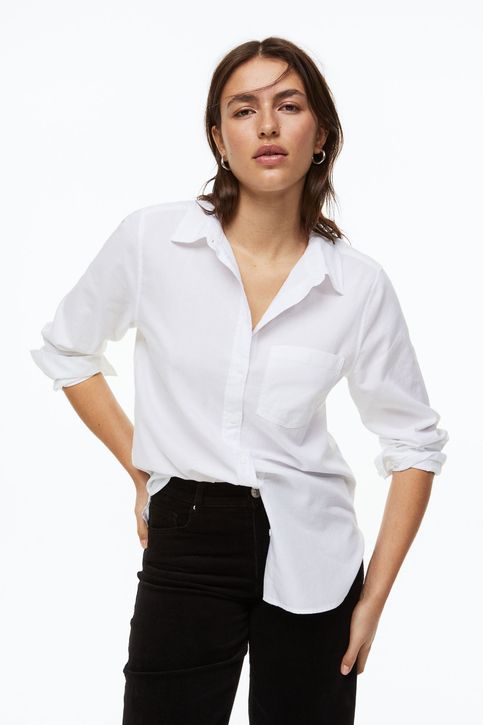 Camisa de algodon H M EC